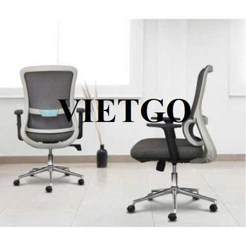 (Gấp) Thương vụ xuất khẩu ghế văn phòng sang thị trường Hoa Kỳ
