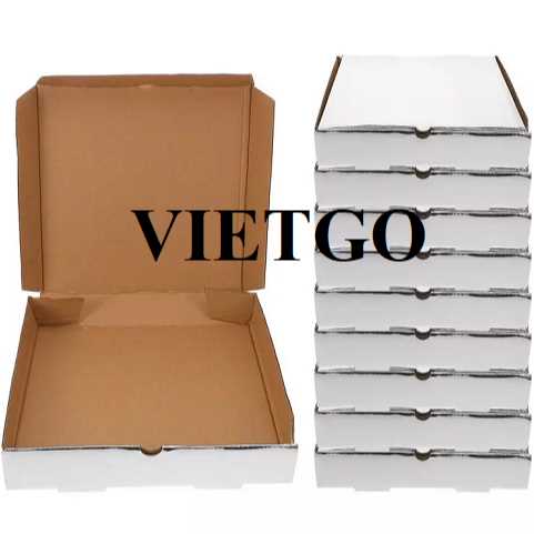Thương vụ xuất khẩu hộp pizza sang thị trường Canada