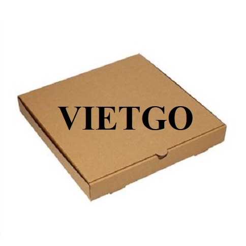 Cơ hội xuất khẩu hộp đựng pizza sang thị trường Úc