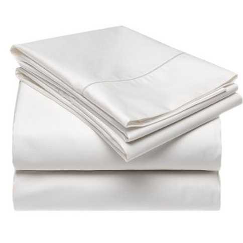 i need white hotel flat sheets and duvet covers