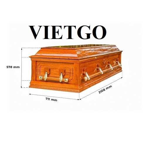 Thương vụ xuất khẩu sản phẩm quan tài gỗ đến thị trường Mexico
