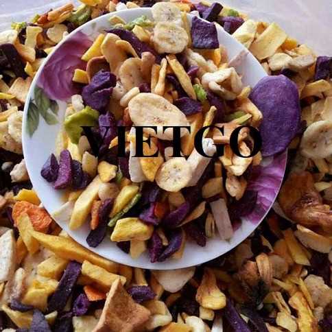 Cơ hội hợp tác xuất khẩu trái cây sấy đến thị trường Lebanon