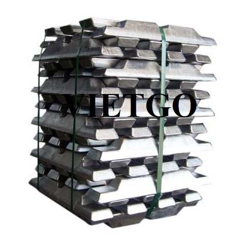 Đơn hàng xuất khẩu nhôm thỏi sang thị trường Trung Quốc