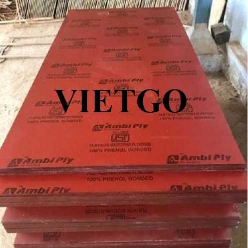 Thương vụ xuất khẩu sản phẩm gỗ dán đến thị trường Ấn Độ