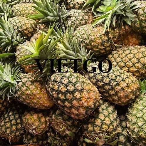 Cơ hội hợp tác xuất khẩu dứa đến thị trường Nga