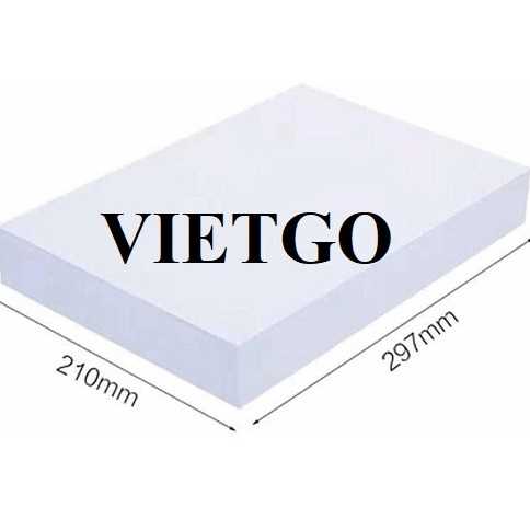 Thương vụ xuất khẩu sản phẩm giấy A4 sang thị trường Bangladesh