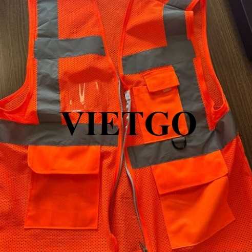 Thương vụ xuất khẩu áo vest bảo hộ sang thị trường Thổ Nhĩ Kỳ