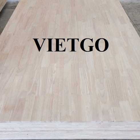 Thương vụ xuất khẩu gỗ ghép thanh sang thị trường Ấn Độ