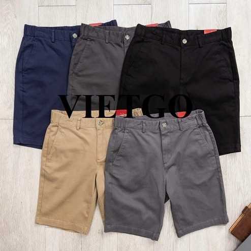 Cơ hội xuất khẩu quần short nam sang Indonesia