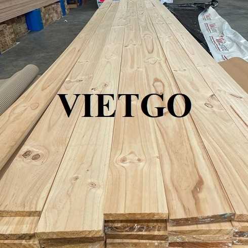 Thương vụ xuất khẩu sản phẩm gỗ thông xẻ đến thị trường Ấn Độ