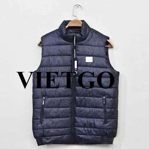 Thương vụ xuất khẩu áo khoác sang thị trường UAE