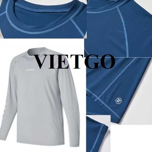 Cơ hội xuất khẩu áo thể thao dài tay sang Hàn Quốc