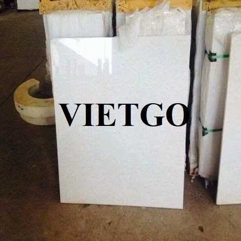 Đơn hàng xuất khẩu đá marble cùng vị khách hàng người Anh