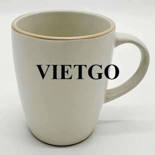Đơn hàng xuất khẩu cốc và bát đĩa gốm cho doanh nghiệp Bỉ