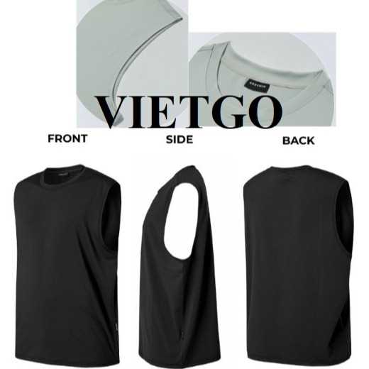 Cơ hội xuất khẩu áo ba lỗ nam sang Hàn Quốc