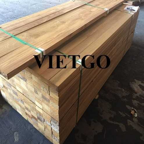 Thương vụ xuất khẩu gỗ teak xẻ sang thị trường Ấn Độ