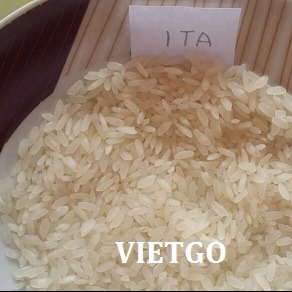 Cơ hội xuất khẩu 2 container gạo sang Italy.