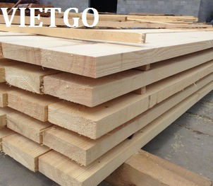 Cơ hội xuất khẩu 300m3 gỗ thông xẻ sang Mexico