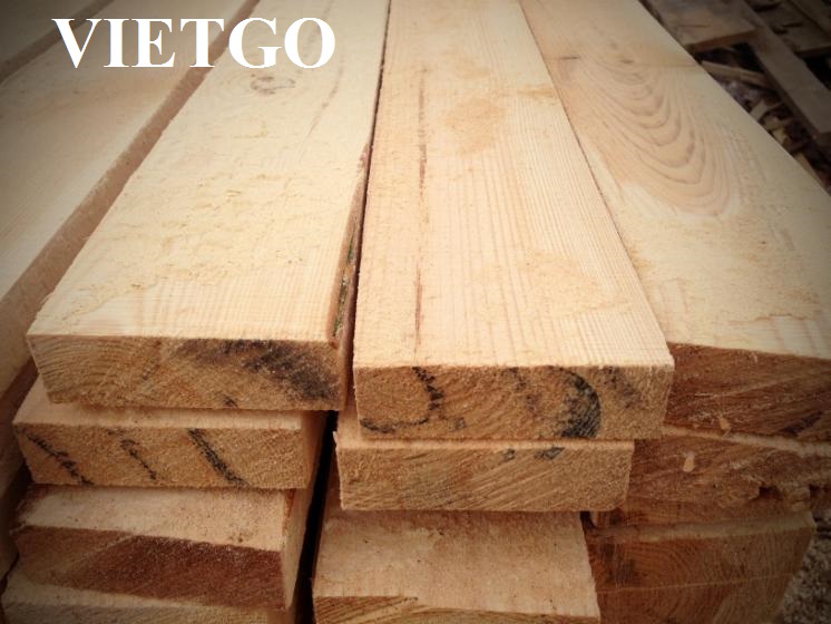Cơ hội xuất khẩu 150m3 gỗ thông xẻ sang Ấn Độ.