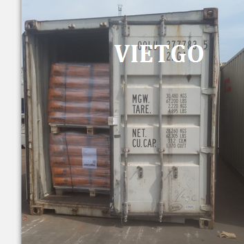 Cơ hội xuất khẩu 1 container than dừa hoạt tính sang Trung Quốc