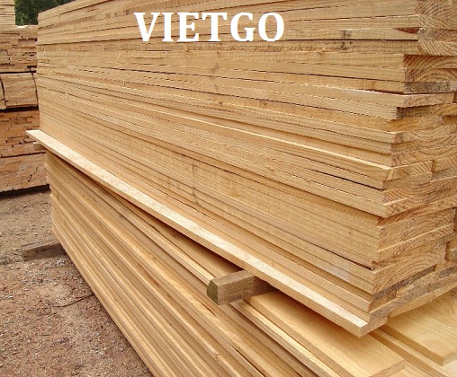 Cơ hội xuất khẩu 120m3 gỗ thông xẻ sang Ý