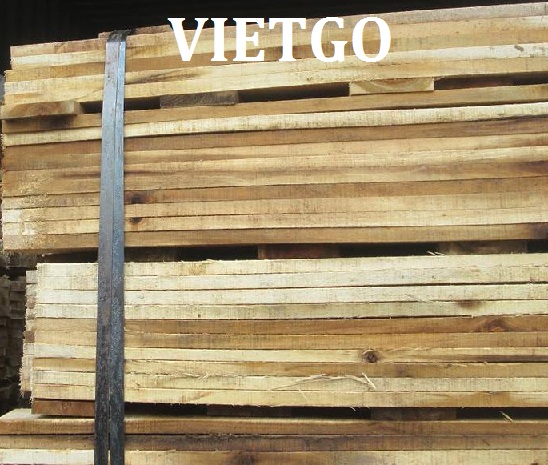 Công ty sản xuất pallet ở Dubai có nhu cầu mua thử 1 container 20ft gỗ keo xẻ