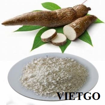Khách hàng thân thiết của VIETGO, ông Deepak, có nhu cầu nhập khẩu 1 container 20ft tinh bột sắn thô