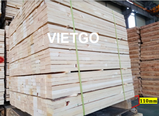 Nhà nhập khẩu tiềm năng đến từ Hàn Quốc đang cần mua 1200m3 gỗ keo hoặc gỗ thông xẻ mỗi tháng để làm pallet