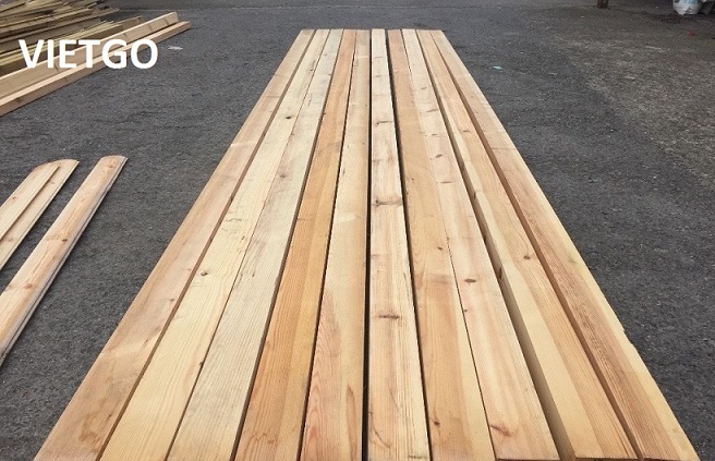 Cơ hội xuất khẩu 1 container 40ft gỗ xẻ làm pallet sang Úc