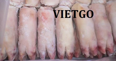 Cơ hội xuất khẩu 3 cont 40ft chân lợn và cá chim sang thị trường Trung Quốc