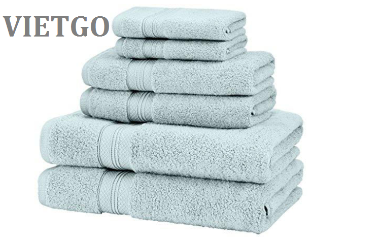 Cơ hội xuất khẩu 3000 chiếc khăn bông  cho lần nhập khẩu thử sang thị trường Mỹ