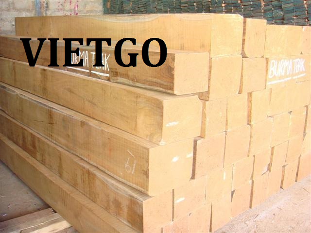 Cơ hội xuất khẩu gỗ Teak đến một khách hàng Thổ Nhĩ Kỳ của VIETGO