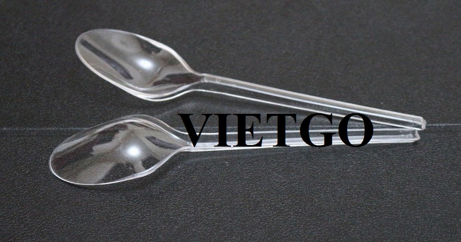 Cơ hội giao thương Đặc biệt –  Vị khách hàng VIP của VIETGO cần tìm nhà cung cấp thìa nhựa sang Dubai