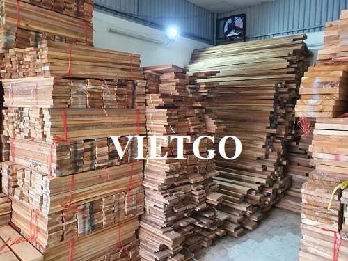 Cơ hội xuất khẩu 15 container 20ft gỗ teak xẻ hàng tháng sang thị trường Ấn Độ