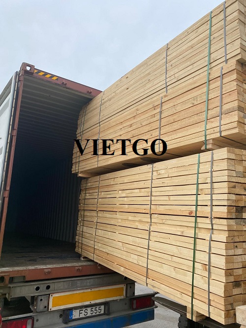 Cơ hội xuất khẩu 2 container 40'HC gỗ thông xẻ sang thị trường Sri Lanka
