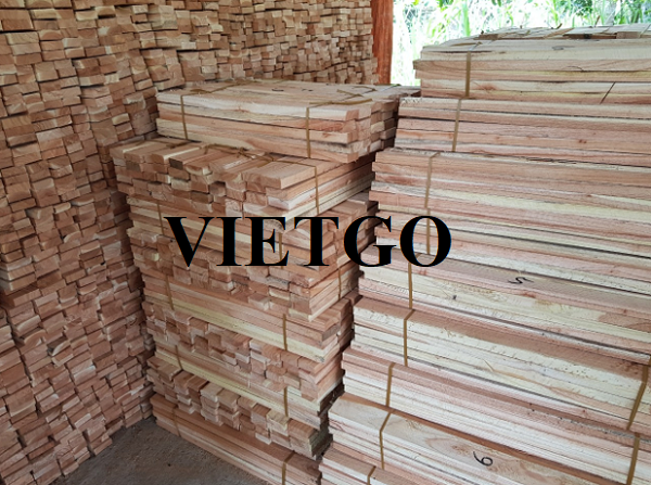 Xưởng gỗ tại Hàn Quốc nhập khẩu 10 container 40ft gỗ keo xẻ hàng tháng cho dự án pallet