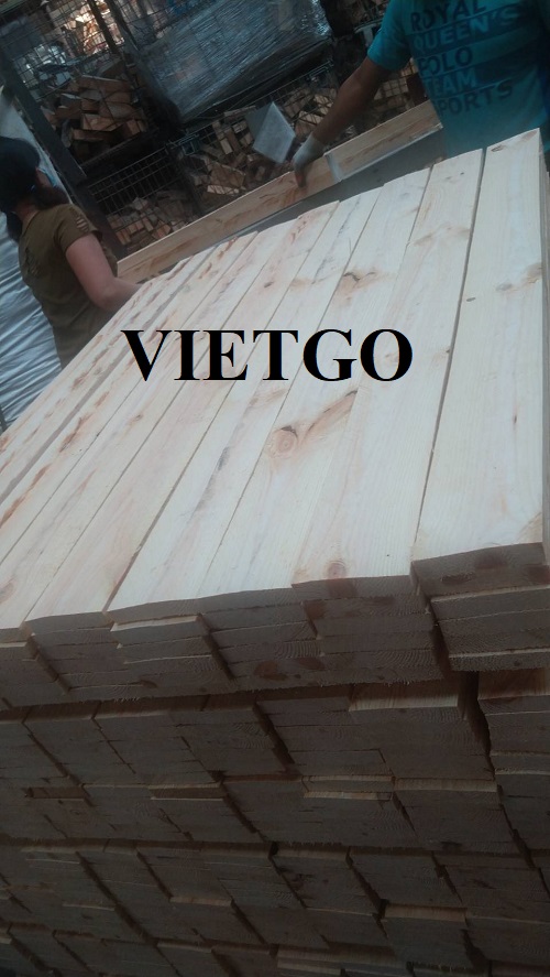 Cơ hội xuất khẩu 5 container 40ft gỗ thông xẻ sang thị trường Đài Loan, Trung Quốc