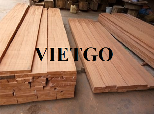 Thương vụ xuất khẩu gỗ xoan đào xẻ đến từ một vị khách hàng người Singapore