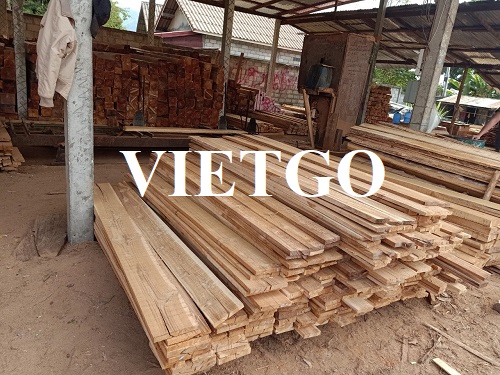 Thương vụ xuất khẩu 4 container 40ft gỗ teak xẻ sang thị trường Bồ Đào Nha