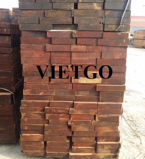 Thương vụ xuất khẩu gỗ lim xẻ đến từ một vị khách hàng người Singapore