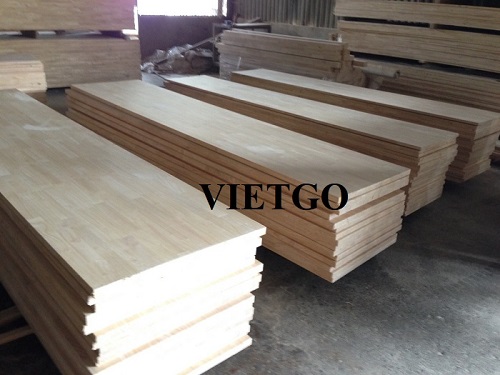 Đối tác người Ấn Độ có công ty tại Việt Nam dự kiến nhập khẩu gỗ ghép thanh cho dự án sắp tới
