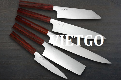 Thương vụ xuất khẩu mặt hàng dao và tay cầm dao bằng gỗ sang thị trường Ấn Độ