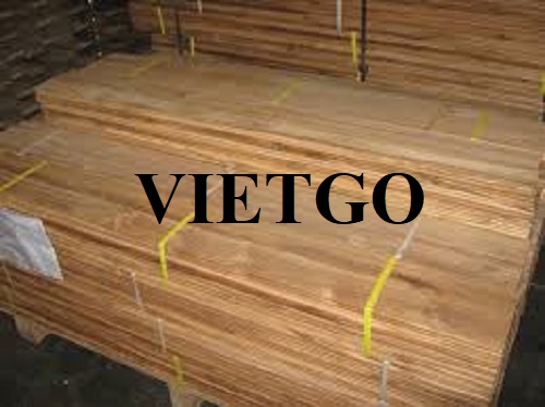 Thương vụ xuất khẩu 3000 thanh gỗ teak xẻ sang thị trường Ấn Độ