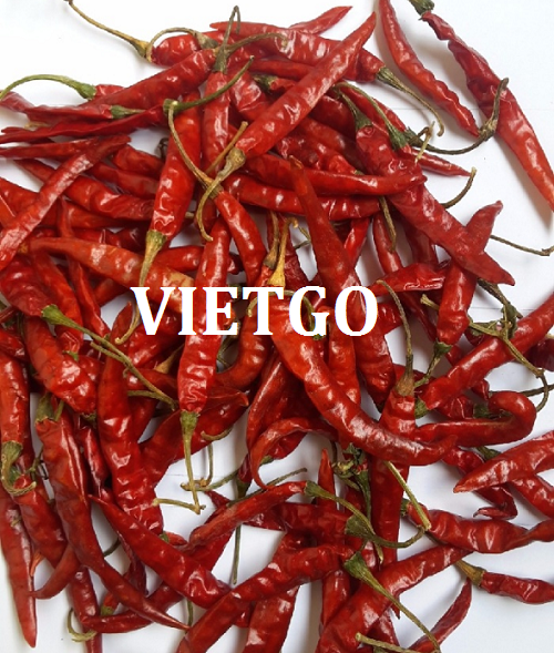 Cơ hội hợp tác xuất khẩu sản phẩm ớt khô sang thị trường Trung Quốc