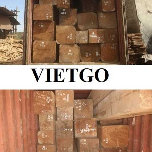 Thương vụ xuất khẩu gỗ gõ xẻ hộp sang thị trường Việt Nam