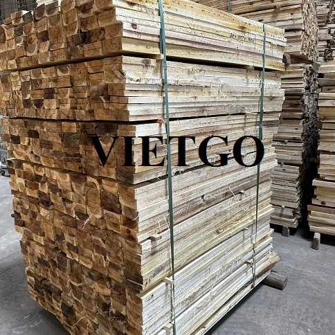 Thương vụ xuất khẩu gỗ keo xẻ sang thị trường Ai Cập