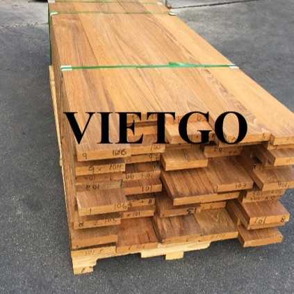 Thương vụ xuất khẩu gỗ teak xẻ sang thị trường Bồ Đào Nha